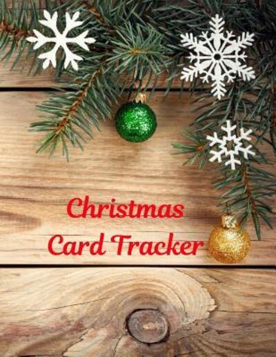 Cover for White Dog Books · Christmas Card Tracker (Pocketbok) (2019)