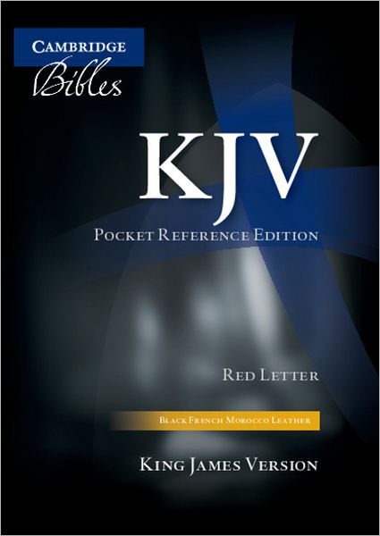 Cover for Cambridge University Press · KJV Pocket Reference Bible, Black French Morocco Leather, Thumb Index, Red-letter Text, KJ243:XRI (Leather Book) [Black French Moroccan] (2012)