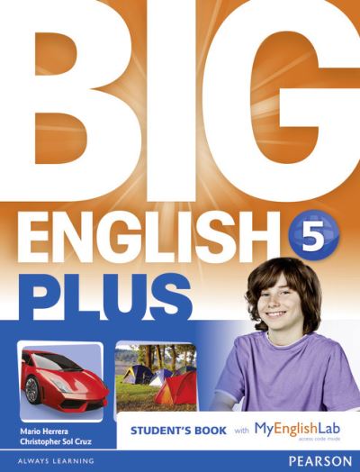 Cover for Mario Herrera · Big English Plus American Edition 5 Students' Book with MyEnglishLab Access Code Pack New Edition - Big English (Book) (2018)