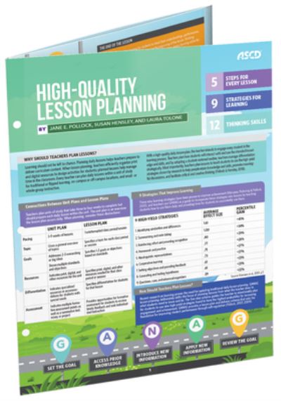 High-Quality Lesson Planning - Jane E. Pollock - Książki - ASCD - 9781416628729 - 23 października 2019