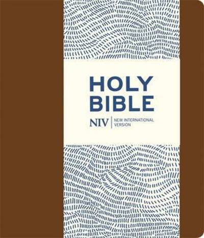 Cover for New International Version · NIV Journalling Brown Imitation Leather Bible with Clasp - New International Version (Paperback Book) (2015)