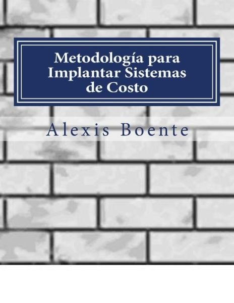 Cover for Msc Alexis Boente · Metodologia Para Implantar Sistemas De Costo: Biblioteca Del Economista (Paperback Book) (2005)