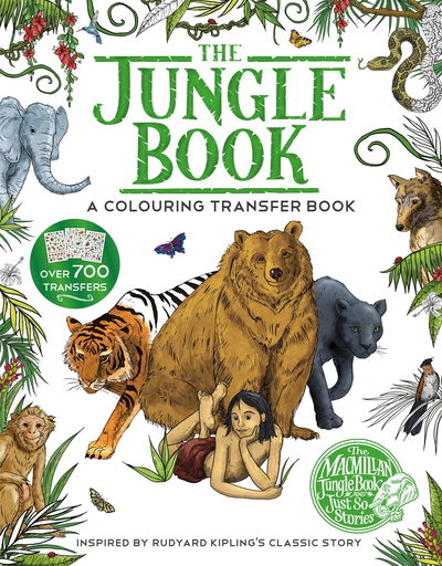 Jungle Book: A Colouring Transfer Book - Rudyard Kipling - Outro - Pan Macmillan - 9781509890729 - 1 de setembro de 2019