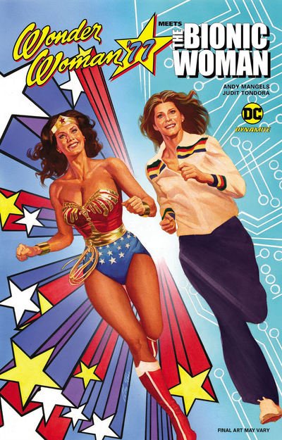 Cover for Andy Mangels · Wonder Woman 77 Meets The Bionic Woman (Paperback Book) (2017)