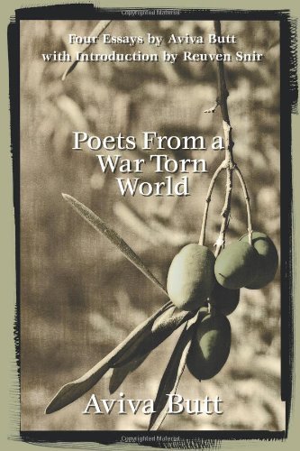 Cover for Aviva Butt · Poets from a War Torn World (Paperback Book) (2012)