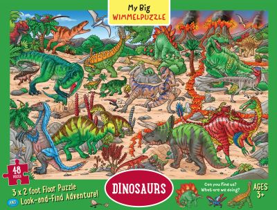 My Big Wimmelpuzzle - Dinosaurs - My Big Wimmelbooks - Max Walther - Gadżety - The  Experiment LLC - 9781615197729 - 13 października 2020