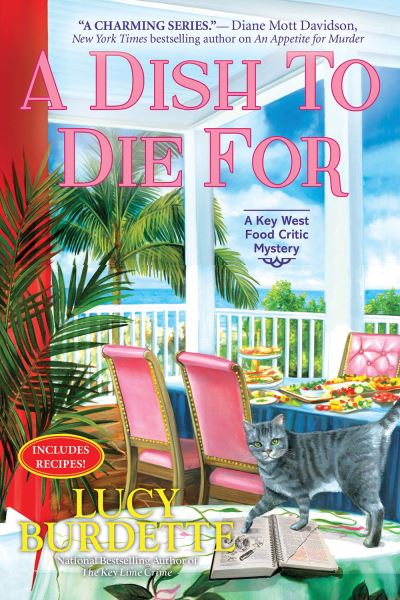 Cover for Lucy Burdette · A Dish to Die for: A Key West Food Critic Mystery (Hardcover Book) (2022)