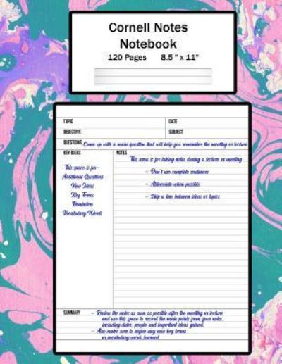 Cover for Cricket Creek Creatives · Cornell Notes Notebook (Paperback Book) (2018)