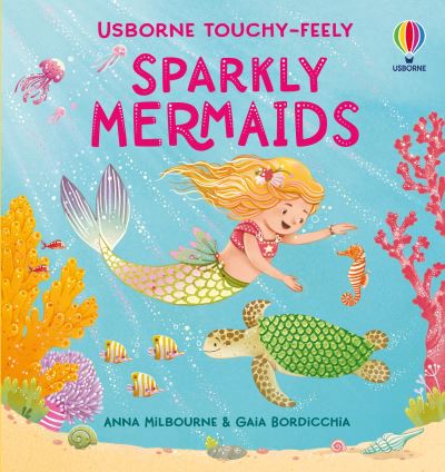 Cover for Anna Milbourne · Touchy-Feely Sparkly Mermaids - Touchy-Feely Sparkly (Kartonbuch) (2025)