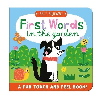 Cover for First Words in the Garden - Felt Friends (Book) (2025)