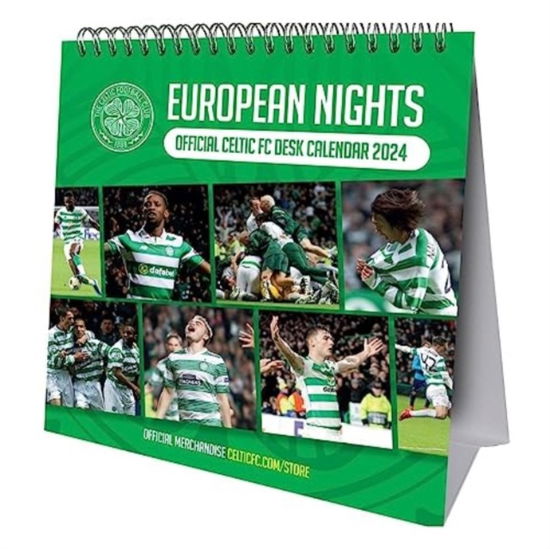 The Celtic FC 2024 Desk Easel Calendar (Kalender) (2023)