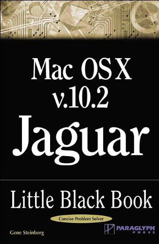 Cover for Gene Steinberg · Mac Os X Version 10.2 Jaguar Little Black Book (Paperback Book) (2002)