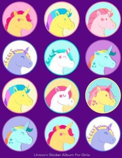 Cover for Fat Dog Journals · Unicorn Sticker Album for Girls (Paperback Book) (2017)