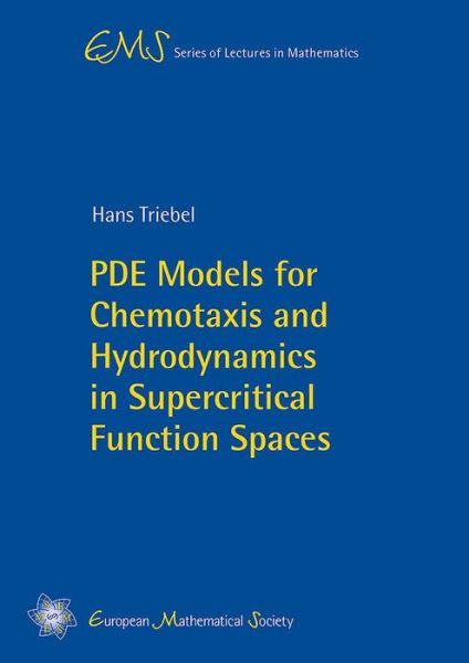 Cover for Hans Triebel · PDE Models for Chemotaxis and Hydrodynamics in Supercritical Function Spaces - Basic Noncommutative Geometry EMS Series of Lectures in Mathematics (Paperback Book) (2017)