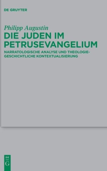 Cover for Augustin · Die Juden im Petrusevangelium (Book) (2015)