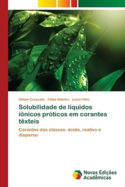 Cover for Croscato · Solubilidade de líquidos iônic (Book) (2017)