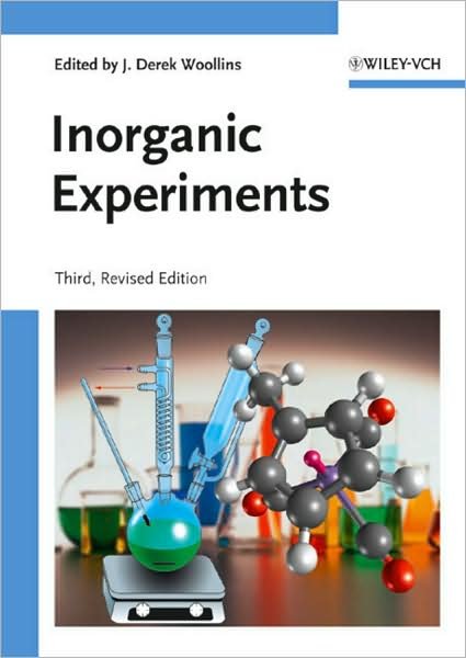 Cover for JD Woollins · Inorganic Experiments (Hardcover Book) [3rd Revised edition] (2009)