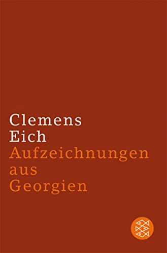 Cover for Clemens Eich · Aufzeichnung Aus Georgien (Book)