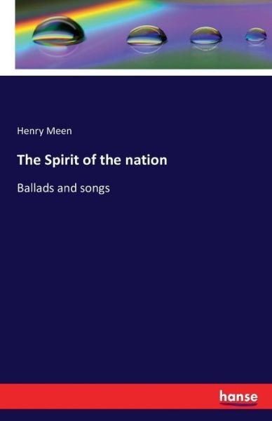 Cover for Meen · The Spirit of the nation (Bok) (2016)