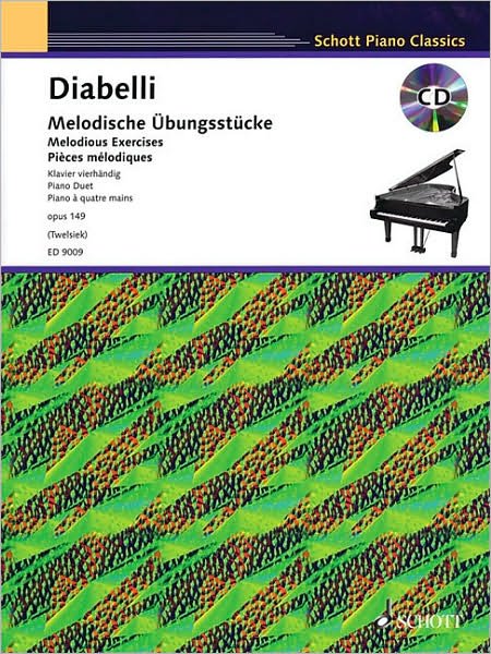 Melodious Exercises Op 149 - Anton Diabelli - Books - SCHOTT & CO - 9783795752729 - August 1, 1996