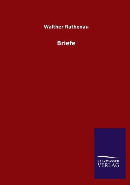 Cover for Walther Rathenau · Briefe (Paperback Book) [German edition] (2013)