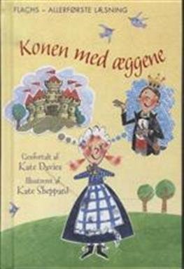 Cover for Kate Davies · Flachs - allerførste læsning: Konen med æggene (Gebundesens Buch) [1. Ausgabe] [Indbundet] (2012)