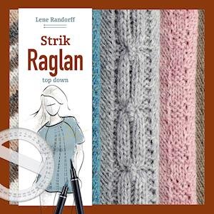 Cover for Lene Randorff · Strik Raglan - top down (Spiralbok) [1. utgave] (2018)