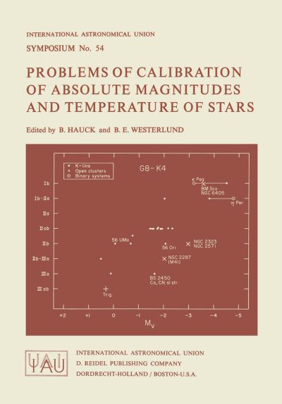 Cover for B Hauck · Problems of Calibration of Absolute Magnitudes and Temperature of Stars - International Astronomical Union Symposia (Taschenbuch) [Softcover reprint of the original 1st ed. 1973 edition] (1973)