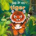 Cover for Jaye Garnett · Jag är en tiger (Board book) (2022)