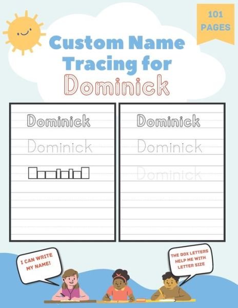 Cover for Poppy Blaze · Custom Name Tracing for Dominick (Buch) (2022)