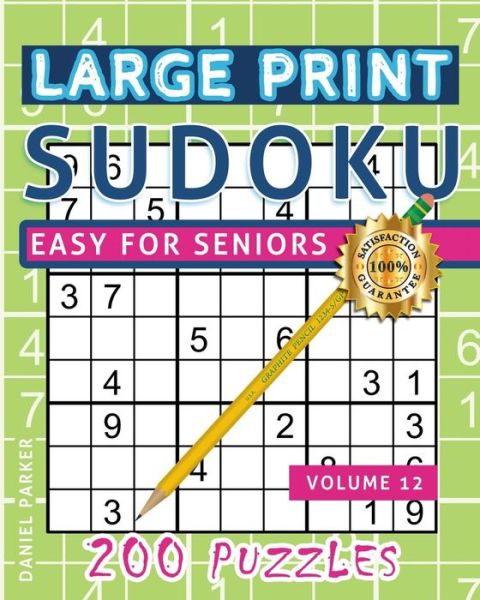 Cover for Samworld Press · Large Print Easy Sudoku Puzzle Book For Seniors (Paperback Book) (2020)