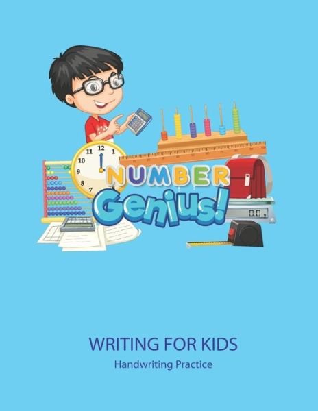 Cover for Thanasorn Tongmakkul · Number Writing for kids (Paperback Bog) (2020)