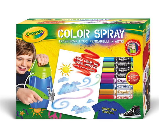 Cover for Speelgoed · Speelgoed - Crayola Marker Airbrush Blauw (Toys)