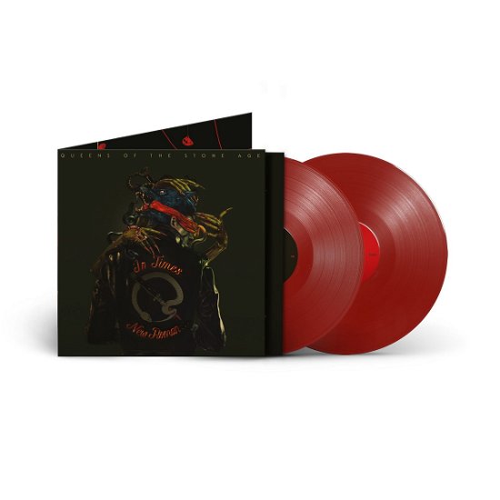 Cover for Queens Of The Stone Age · In Times New Roman (LP) [Limited Red Vinyl edition] (2023)
