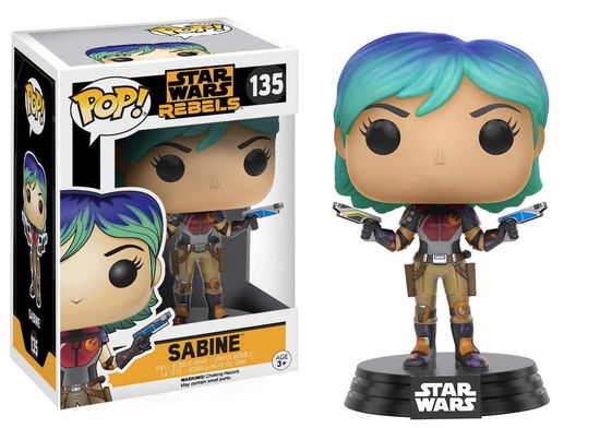 Cover for Star Wars: Funko Pop! · Rebes - Sabine (Vinyl Collection 135) (MERCH)