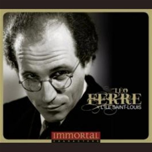 Cover for Leo Ferre · Immortal Characters:l'ile Saint Characters (CD) (2011)