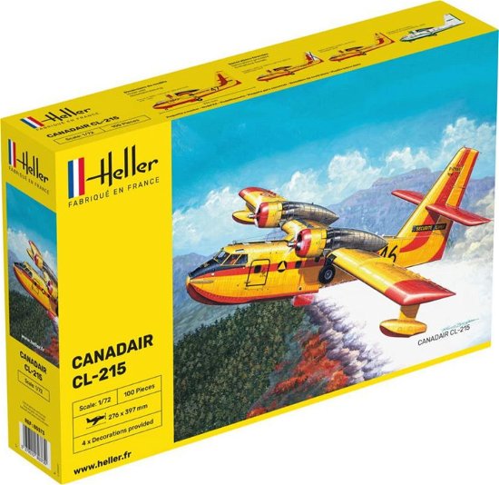 Cover for Heller · 1/72 Canadair Cl-215 (Toys)
