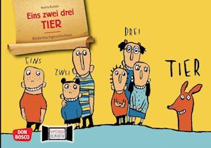 Cover for Nadia Budde · Eins Zwei Drei Tier. Kamishibai Bildkartenset (Toys)