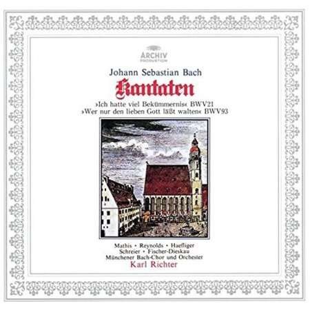 Cover for Bach / Richter,karl · Bach: Cantatas Bwv 21/93 (CD) [Limited edition] (2018)