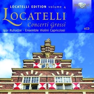 Cover for Locatelli / Ensemble Violini Capricciosi / Ruhadze · Concerti Grossi (CD) [Box set] (2015)