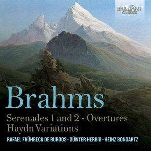 Cover for Brahms / London Symphony Orchestra / Bongartz · Serenades 1 &amp; 2 - Overtures - Haydn Variations (CD) (2015)