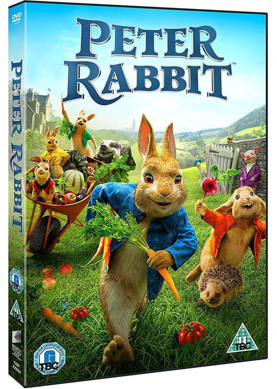 Cover for Peter Rabbit (DVD) (2018)