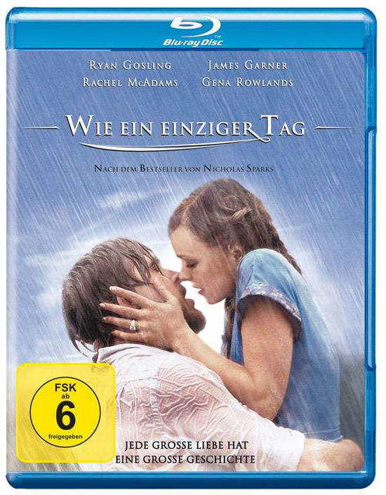 Cover for Ryan Gosling,rachel Mcadams,james Garner · Wie Ein Einziger Tag (Blu-ray) (2009)