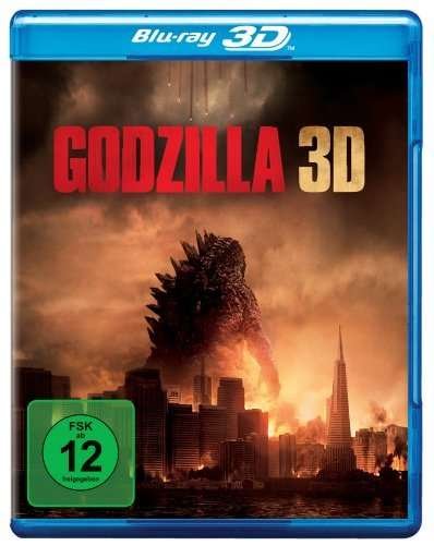 Cover for Aaron Taylor-johnson,ken Watanabe,elizabeth... · Godzilla-blu-ray 3D (Blu-ray) (2014)