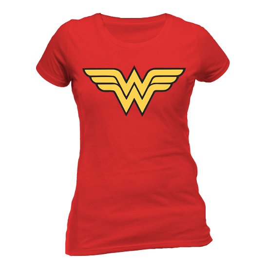 Cover for Wonder Woman · Wonder Woman - Logo (T-Shirt Donna Tg. S) (Kläder) [size S]