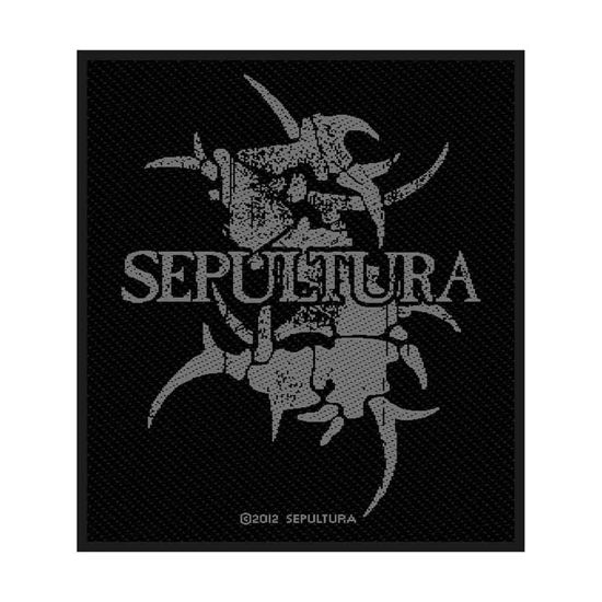 Sepultura Standard Woven Patch: Logo - Sepultura - Produtos - PHD - 5055339738730 - 19 de agosto de 2019