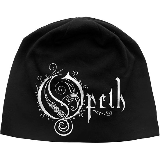 Cover for Opeth · Opeth Unisex Beanie Hat: Logo (Kläder) [Black - Unisex edition]
