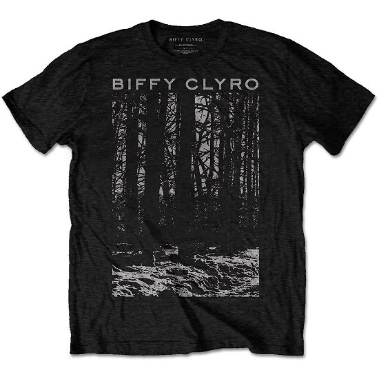 Biffy Clyro Unisex T-Shirt: Tree - Biffy Clyro - Produtos -  - 5056170673730 - 