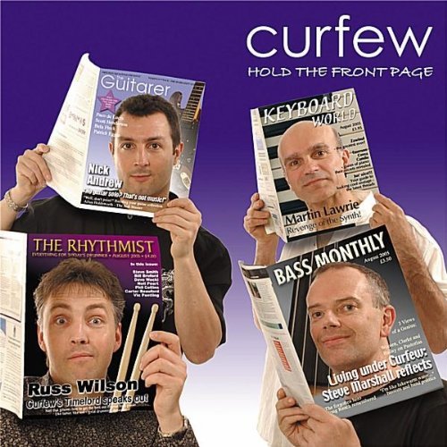 Cover for Curfew · Hold the Front Page (CD) (2006)