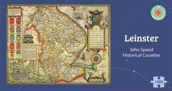 Cover for Leinster Historical 1610 Map 1000 Piece Puzzle (Paperback Book) (2024)